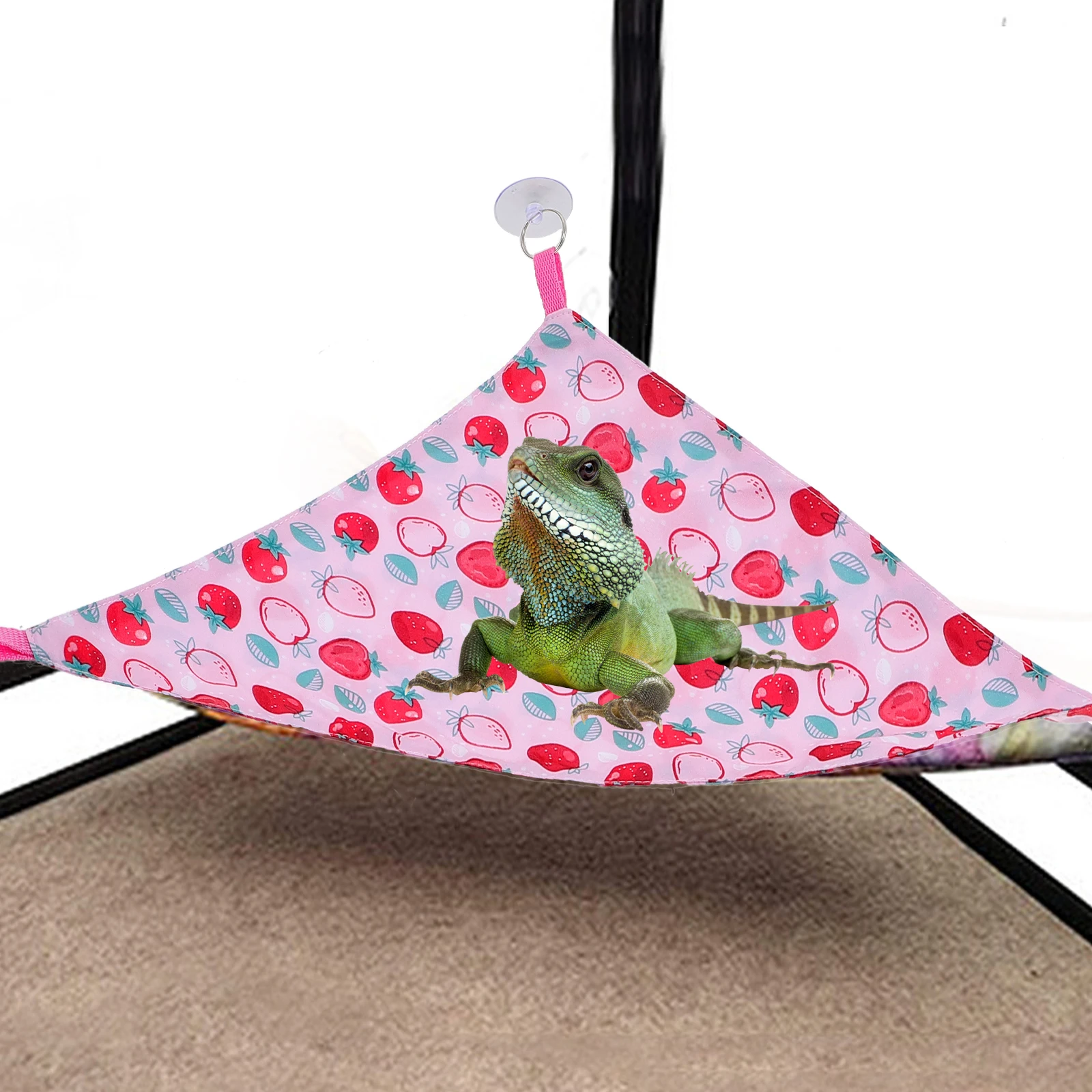 

2 set Lizard Hammock Reptile Rest Bed Small Animal Sleeping Nest Mesh Cloth Toy Pet Cage Accessory Snake Breeding Box
