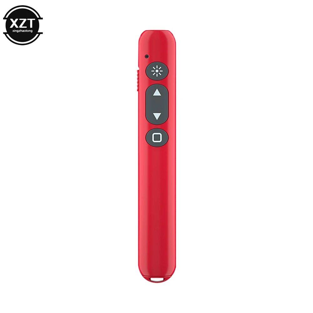 Presentation Clicker Office Classroom Remote Control Wireless Slide Presenter Pointer Controlling Equipment Computer Accessory