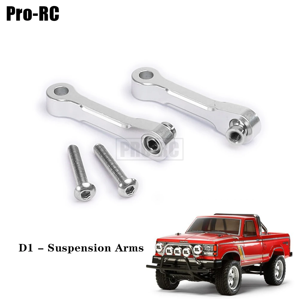 2Pcs 1:10 Aluminum Front Upper Suspension Arm #CC054 Upgrade Part for RC Model Car 1/10 Tamiya CC01 CC-01