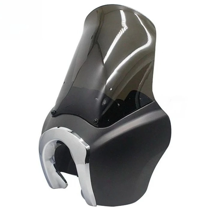 Front Fairing Laminar Lip Super Glide Club Style Headlight FXDXT FXR Relocation