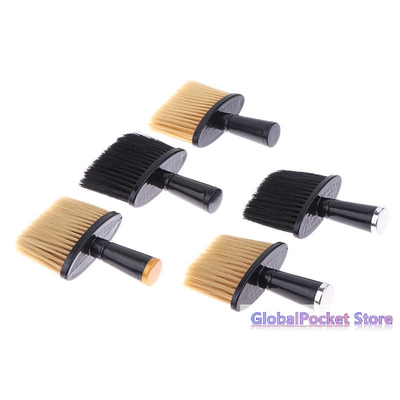 Soft Hair Brush Neck Face Duster Hairdressing Hair Cutting Cleaning Brush For Barber Salon Hairdressing Styling Barber Tools view 4