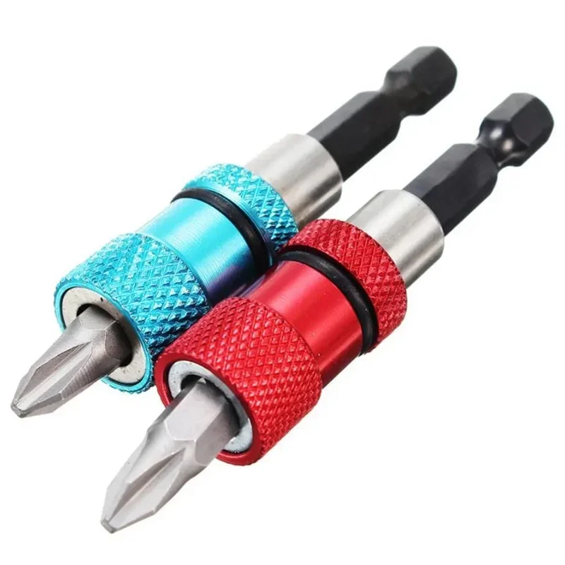 1pc Adjustable Screw Depth Magnetic Screwdriver Bit Holder 1/4 Inch Hex Driver with PH2 Scewdriver Bit