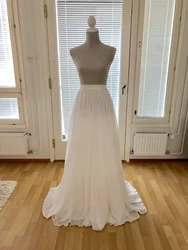 Chiffon Wedding Skirt, Full wedding skirt, Wedding Skirt, Bridal Skirt ,Beach Wedding Dress, White dress , wedding accessories