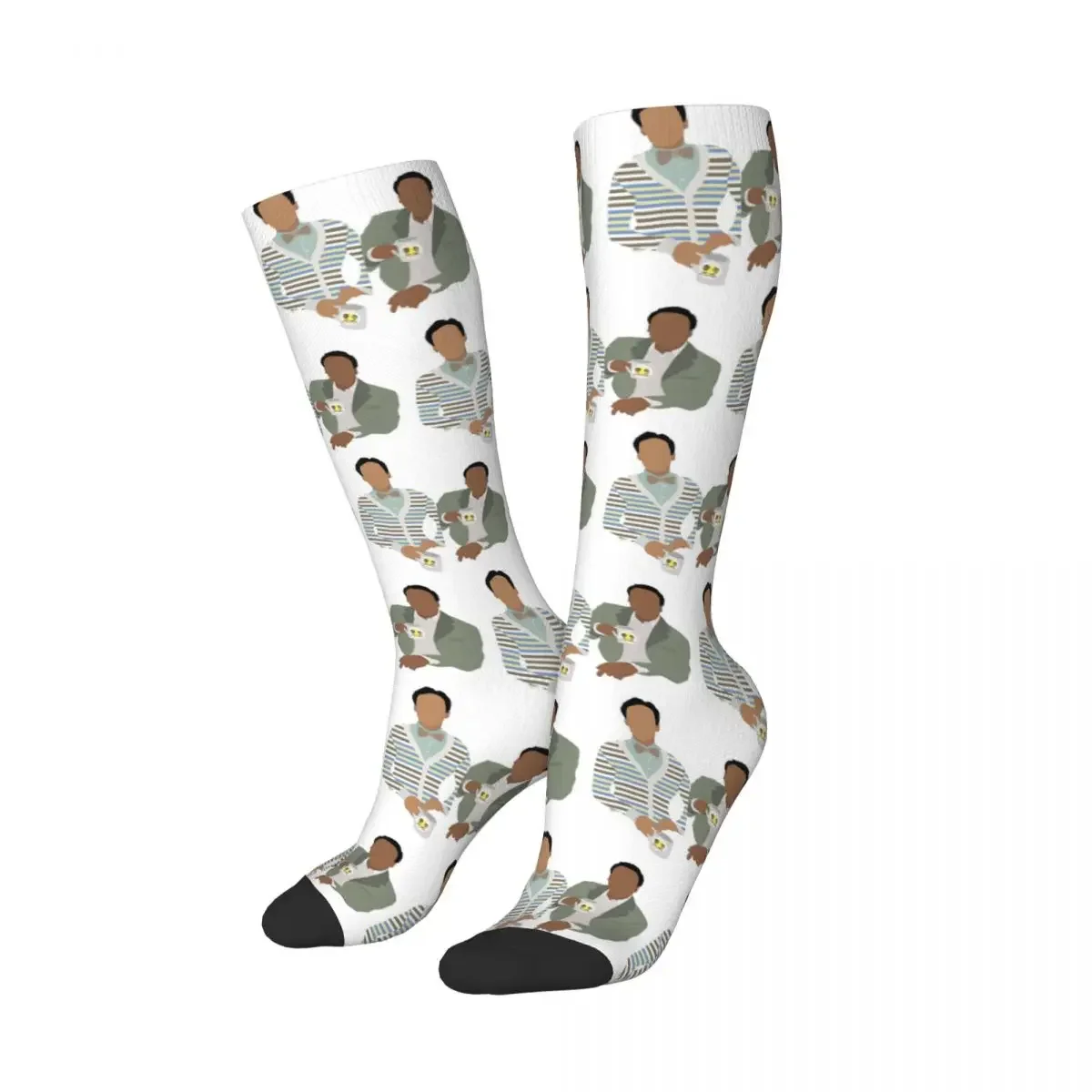 Troy And Abed In The Morning Socks Harajuku Sweat Absorbing Stockings All Season Long Socks Accessories Unisex Christmas Gifts