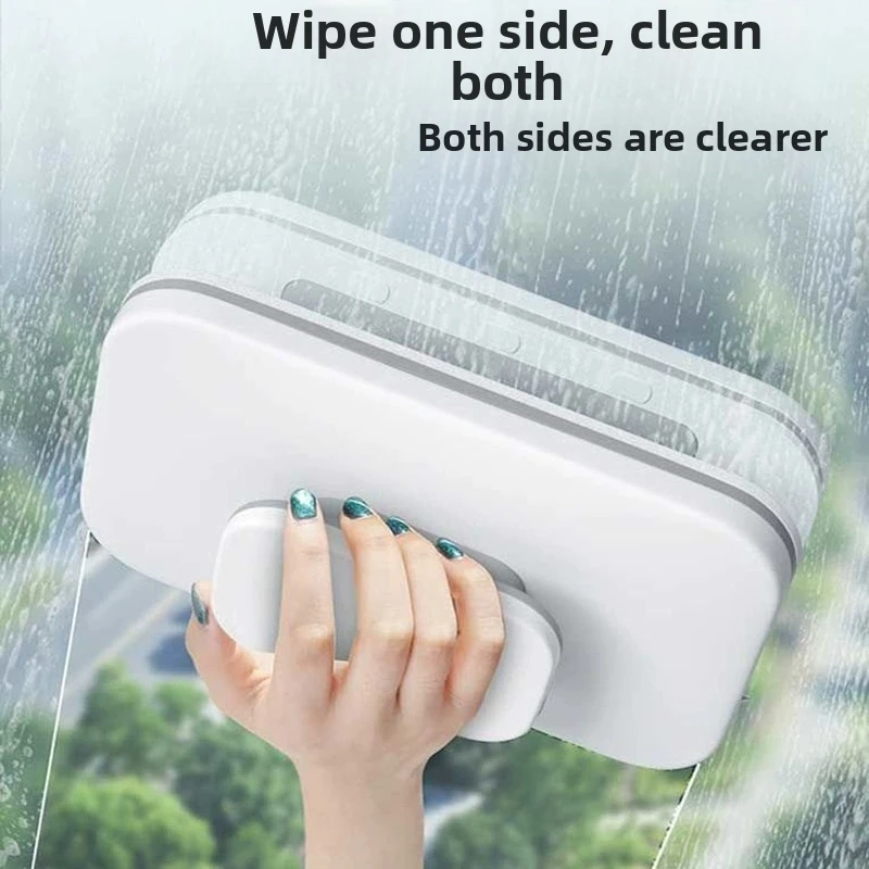

Glass Wiper Wash Magnetic Window Double Sided Cleaning Brush Household Magnetic Brush for Washing Windows Home Cleaning Tool New