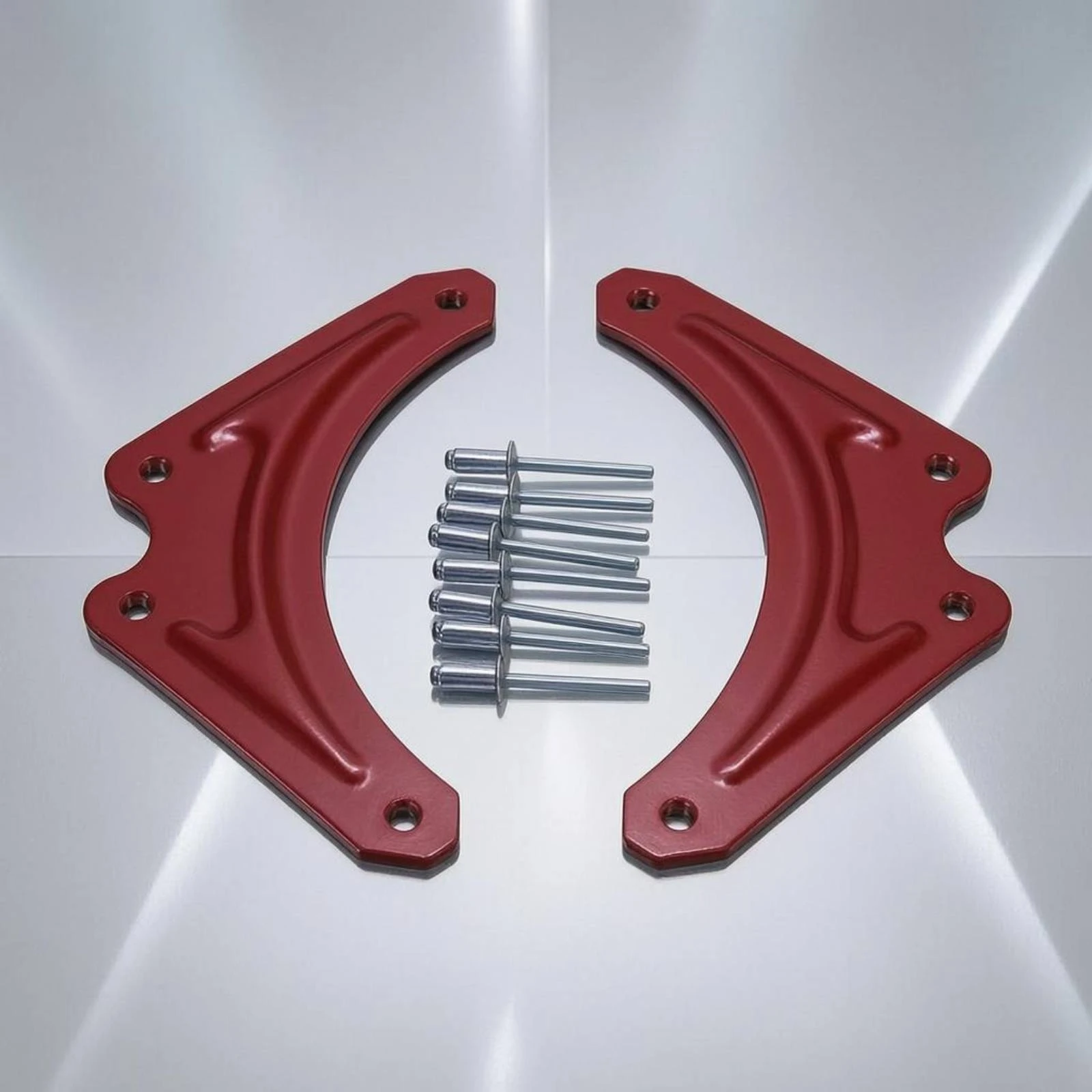

2 Pieces Ladder Reinforcement Plate Aluminum Alloy Triangular Reinforcement Plate Stamped Rib 0.6 Mm
