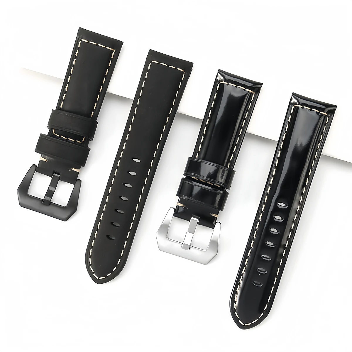 Edelstahl-Uhrenverschluss Uhrenarmbänder Druckknopfverschluss für Uhrenarmband-Ersatzverschluss 16/18/20/22/24/26mm Uhrenzubehör – Detail 5