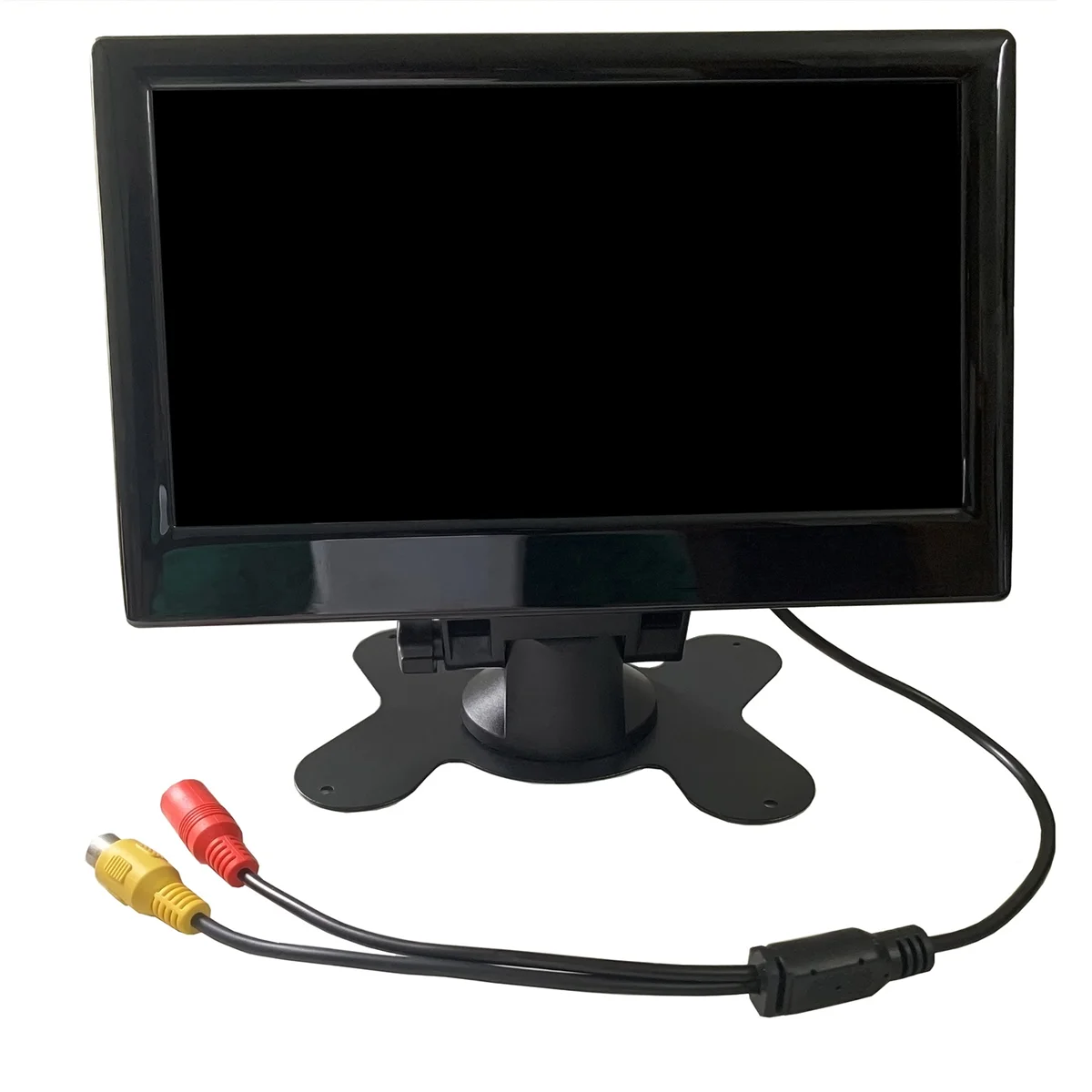 12V-24V 7 Inch TFT LCD Color HD Monitor with 4LED Light Camera for Car CCTV Reverse Rear View Car Electronic Accessorie