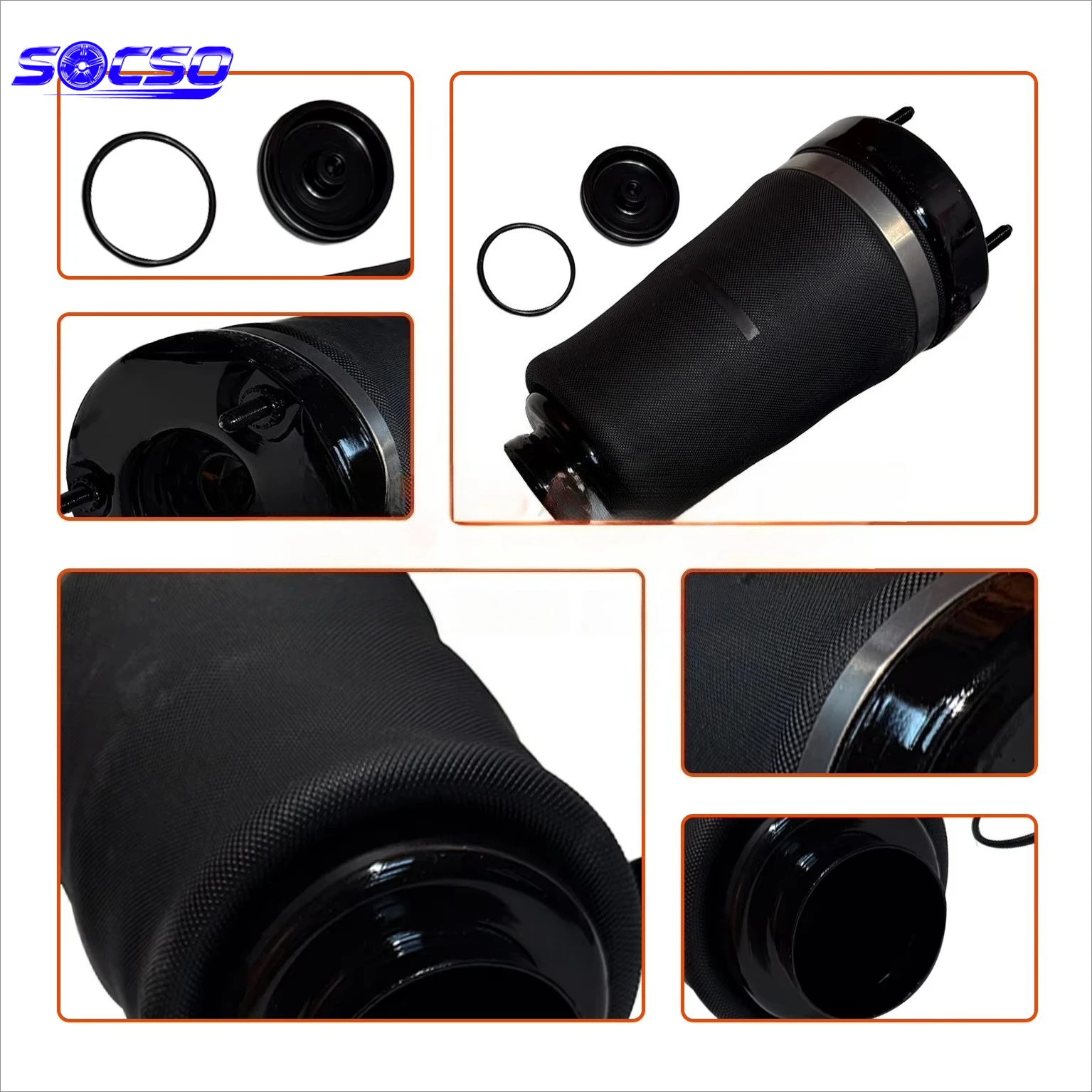 1 Piece Rear Shock Absorber for Mercedes Benz W164 ML/GL-Class ML350 ML500 X164 1643205813 1643204313 1643206013 1643204613