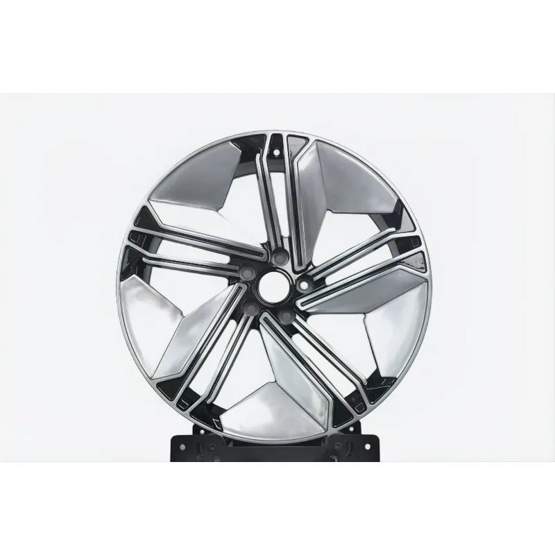 【2026】Custom Forged Style Black Machined Face Luxury Wheel 15 16 17 18 19 20 21 22 23 24 Inch 5-Lug For Sedans & EVs Alloy Wheel
