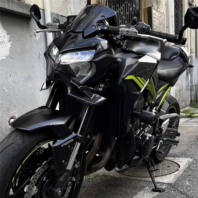 

For KAWASAKI Z900 2021-2024 Motorcycle Front Spoiler Winglet Aerodynamic Wing Kit Spoiler Deflector