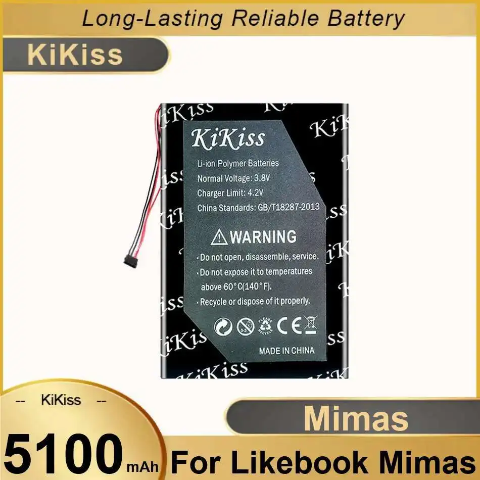 

Lightweight For Likebook Mimas Good Low-Temperature Performance E - Book Reader Battery 5100mAh