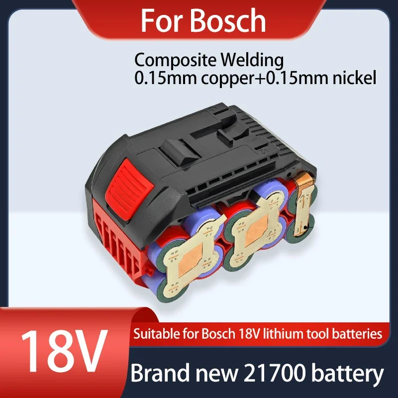 

18V 8Ah 12Ah ProCORE replacement battery, for Bosch 18V cordless tools BAT609 BAT618 GBA18V80 21700 high power power cell