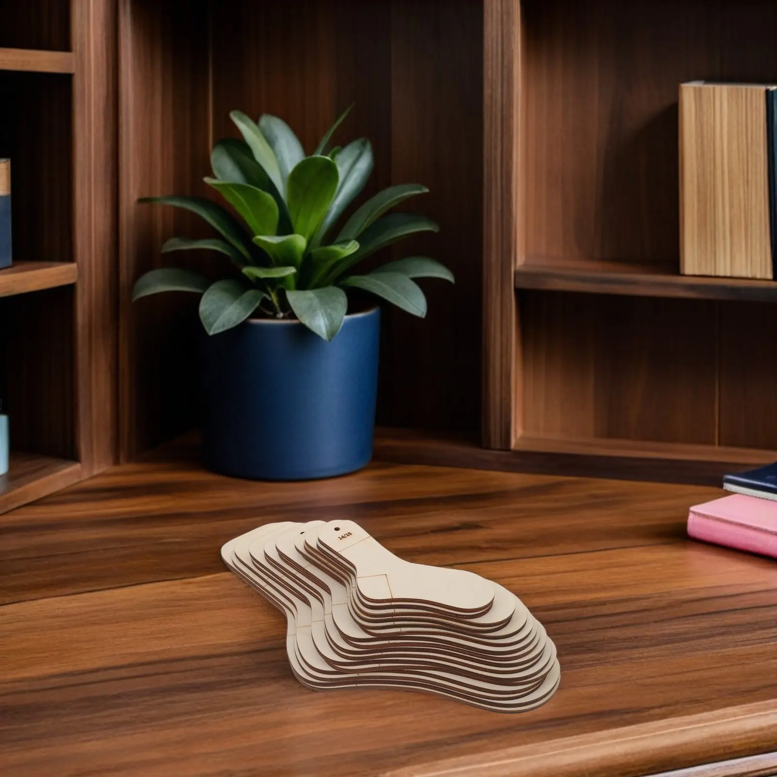 

16Pcs Knitting Sock Molds Natural Wood Build Sock Stretchers for Crochet Blocking Forms Craft Activity Tools Knit Stocking Molds