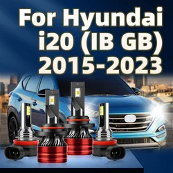 Led Lamp 180W HB3 Headlight H8 Fog Light 6000K White with Fan For Hyundai i20 IB GB 2015 2016 2017 2018 2019 2020 2021 2022 2023