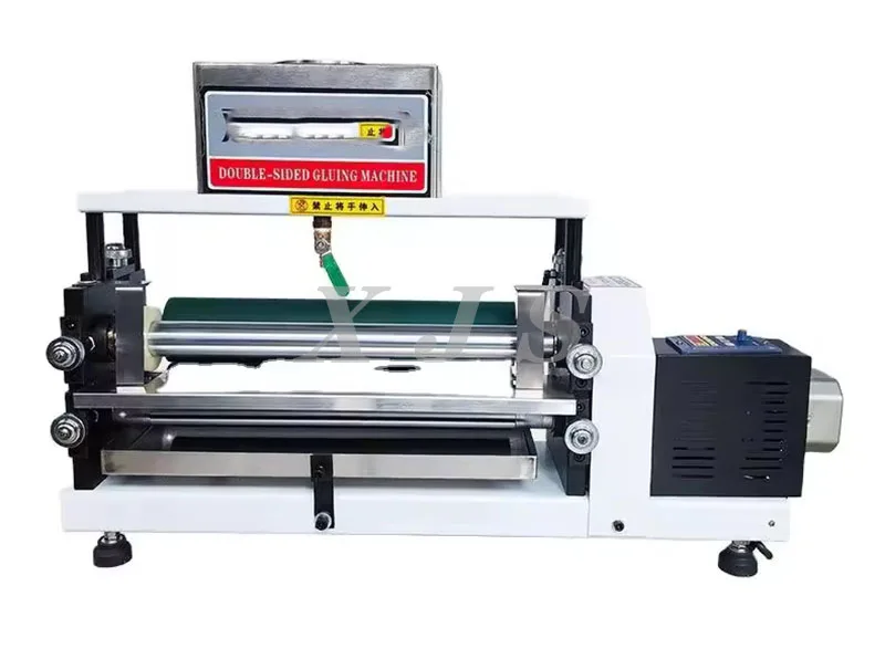 Electric white glue coating machine, adjustable speed bonding machine, double-sided gluing machine