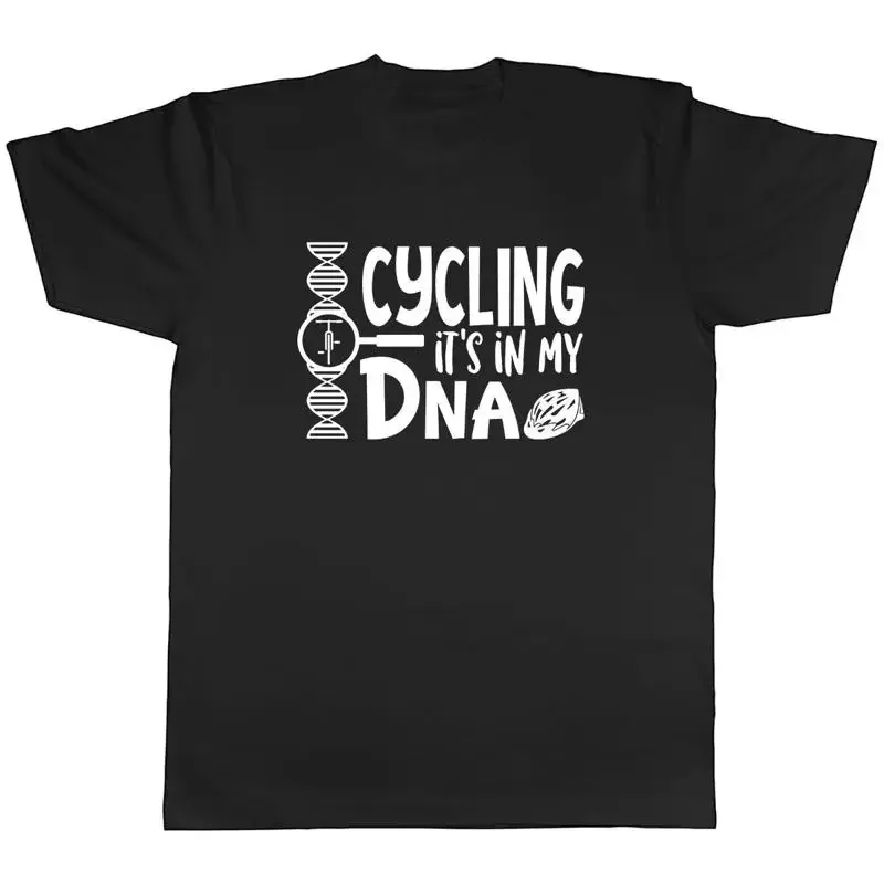 

Мужская футболка унисекс Cycling It's in my DNA