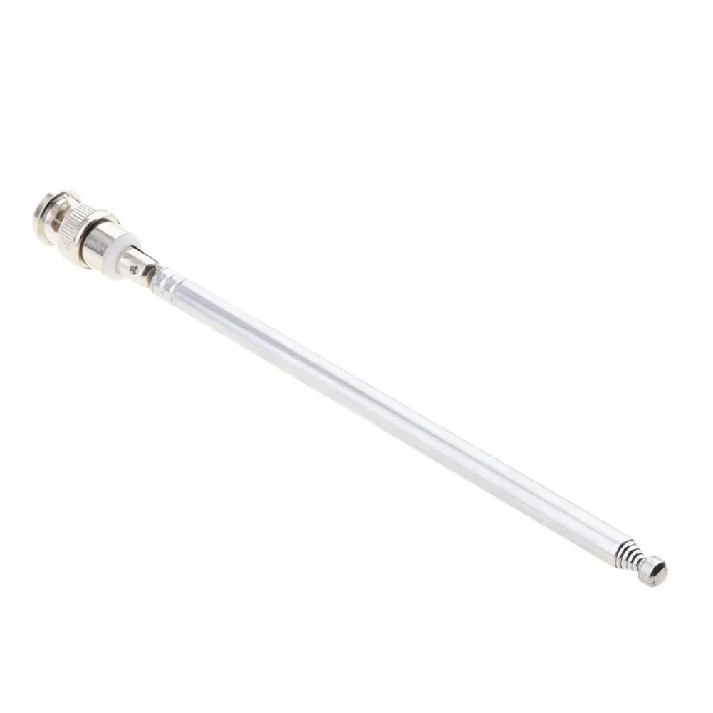 2x 7 Section Telescopic Antenna With /BNC Connector For Portable Radio Scanner FM RADIO ANTENNA - Perfect Antenna For FM Radio