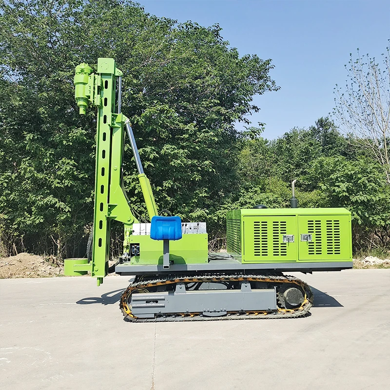 Big Pile Driver Machine Guardrail Truck Mounted Pile Driver Bagger Mounted Hydraulic Rotary Pile Driver