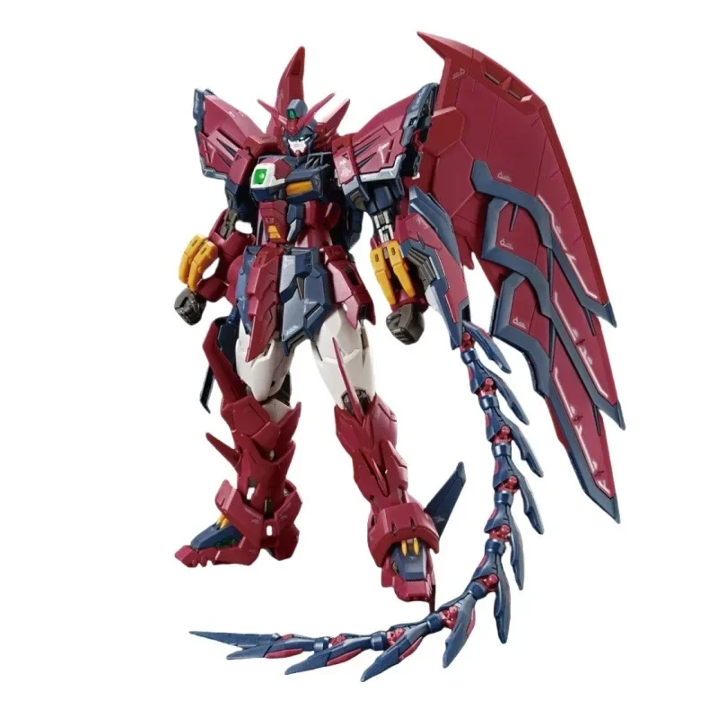 Bandai in Stock Original RG1/144 GUNDAM Anime Figure GUNDAM EPYON OZ-13MS Action Figures Toy PVC Collectible Model Gifts for Boy