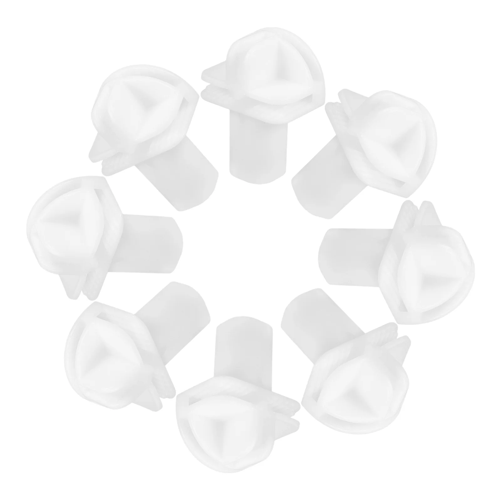

8pcs Plastic Closet Connectors Wear-resistant Wire Cube Shelving Accessories Modular Storage Grid Buckle