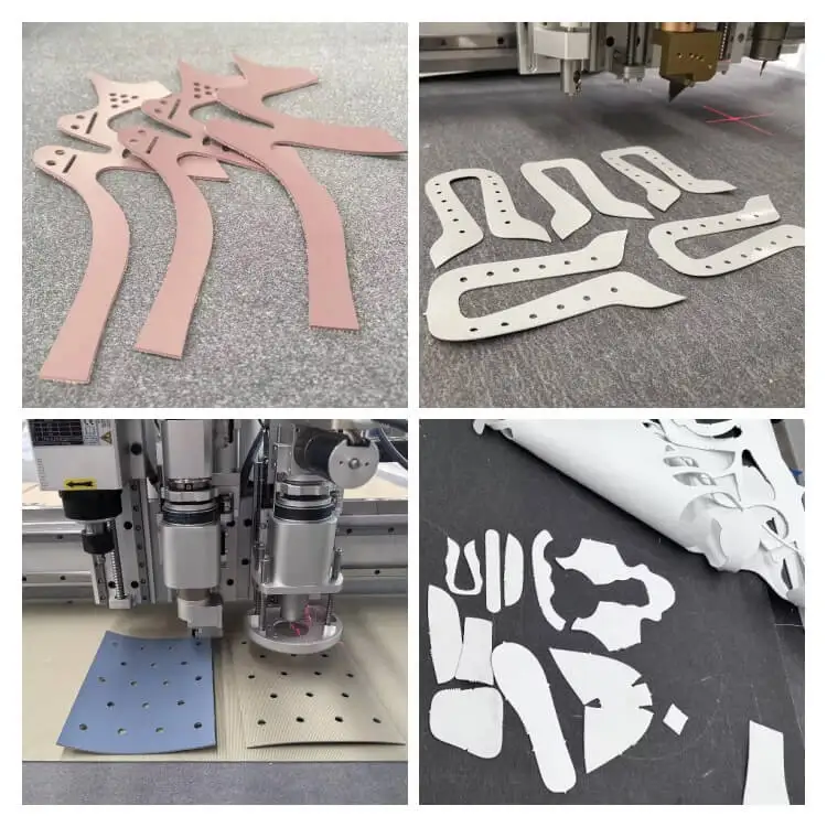 Vendita diretta in fabbrica Tagliatrice per pelle CNC Taglierina per pelle autentica per pelle