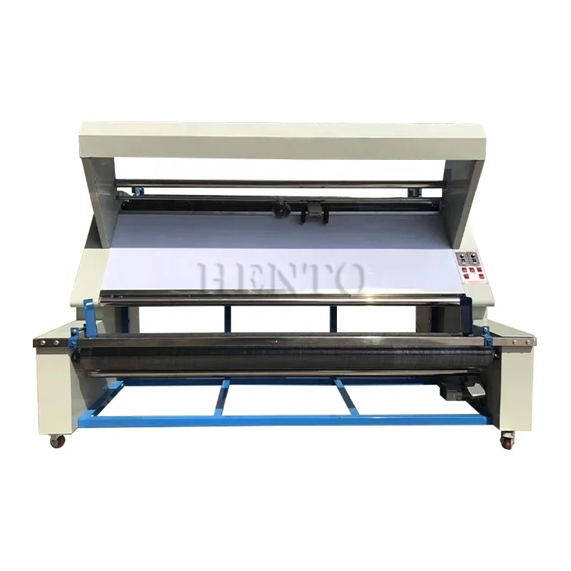Good Price Automatic Clothes Folding Machine / Shrink Machine Fabric Roll / Fabric Inspection And Rolling Machine
