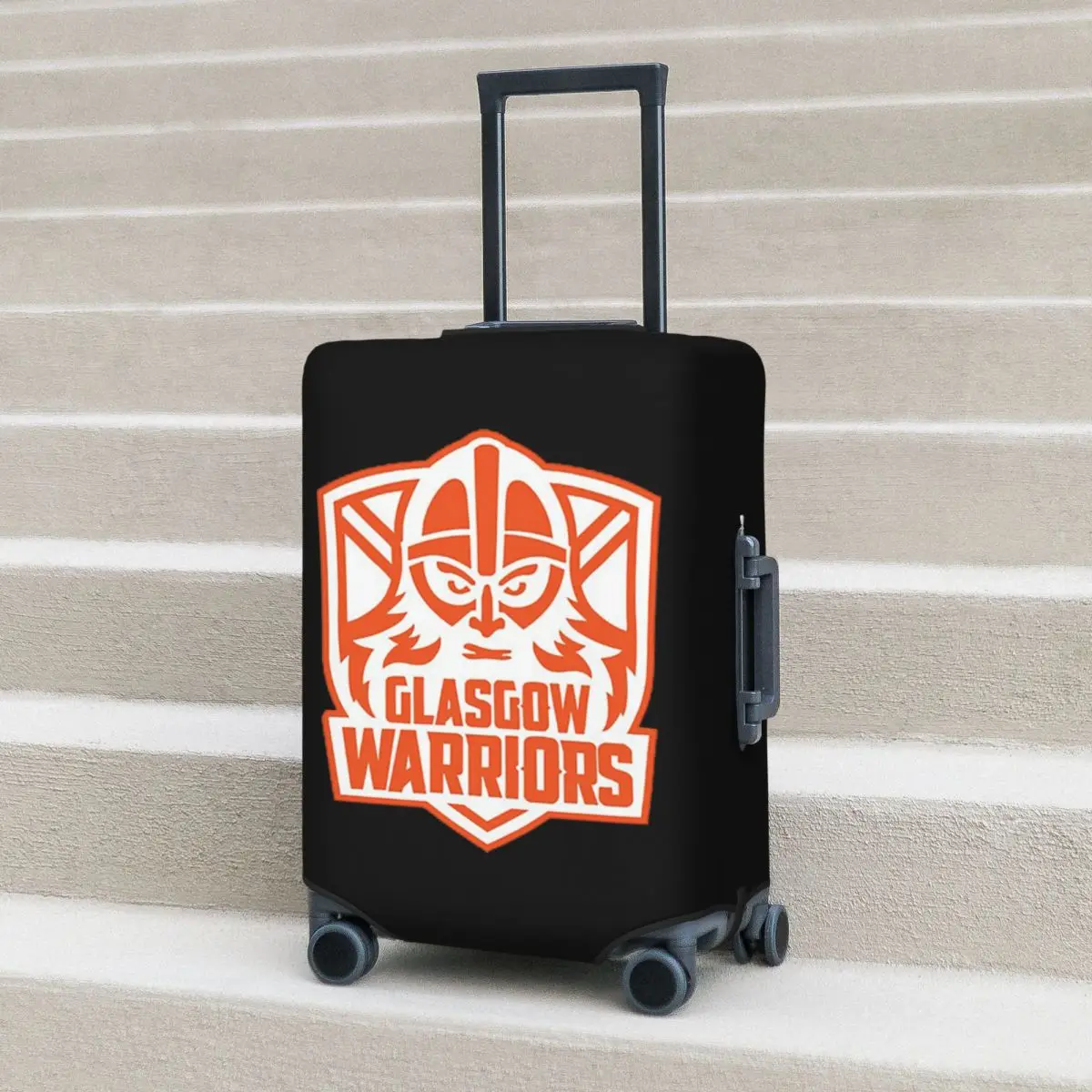 

GLASGOW WARRIORS RUGBY-TEAM Защитный чехол для чемодана Эластичные защитные чехлы для багажа на 18-32 дюймов