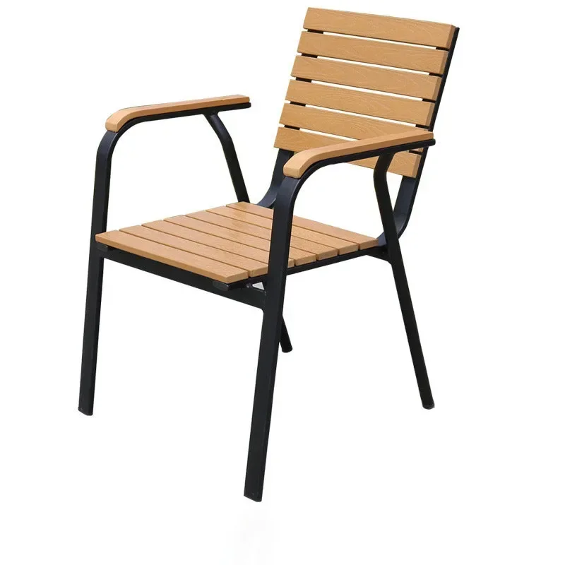 Chaises Rustiques en Bois, Mobilier de Maison, Jardin Extérieur, Terrasse, Salle à Manger, Style Nordique, Hypothèque Unique