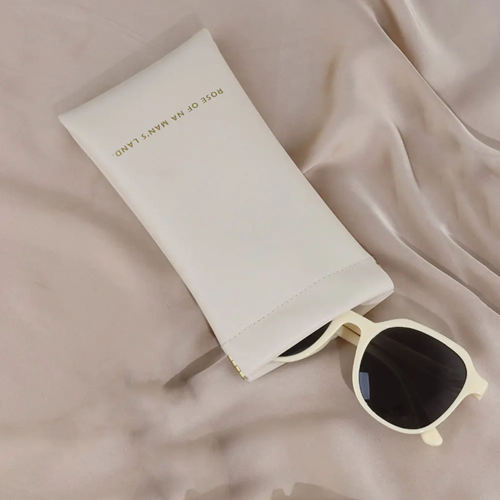 

Glasses Storage Bag Automatic Closure Sunglasses Case Soft Travel Eyewear Pouch Protective Eyeglass Bag Durable Reliable