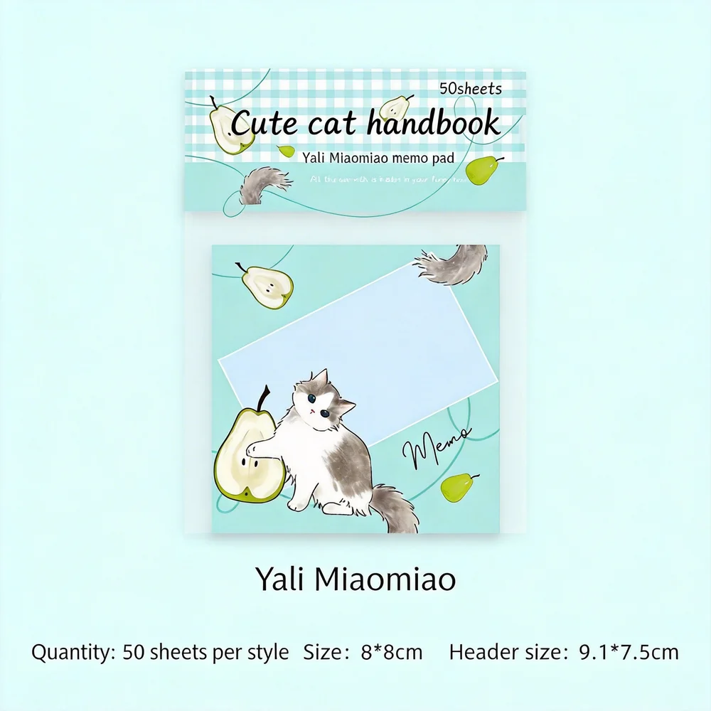 Милый-блокнот-с-котиками-50-листов-кавайный-блокнот-с-мультяшными-котами-квадратный-бумажный-блокнот-для-студентов-офиса-школы-канцелярские-принадлежности