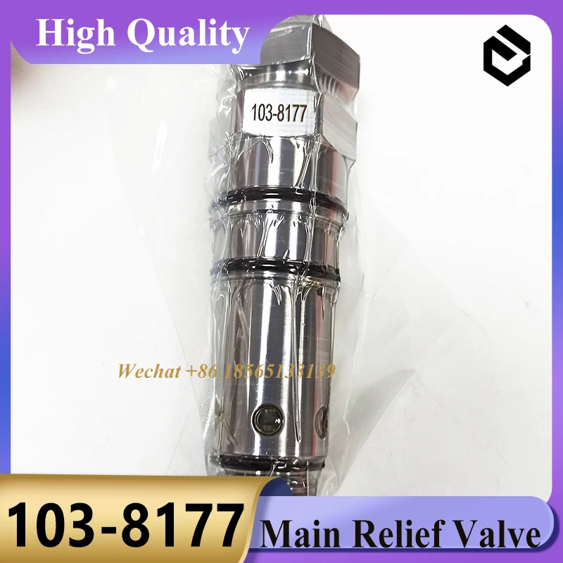 

103-8177 Main Relief Valve 1038177 for Caterpillar CAT 318C 319C 320C 20D 321C 22C 324D 325C 325D 329D 330C 330D Excavator