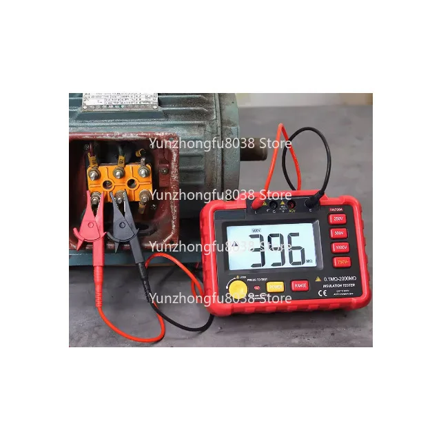 جهاز اختبار مقاومة العزل الرقمي، مقياس Megohmmeter الإلكتروني، مقياس المقاومة 250/500/1000 فولت TM700A #5