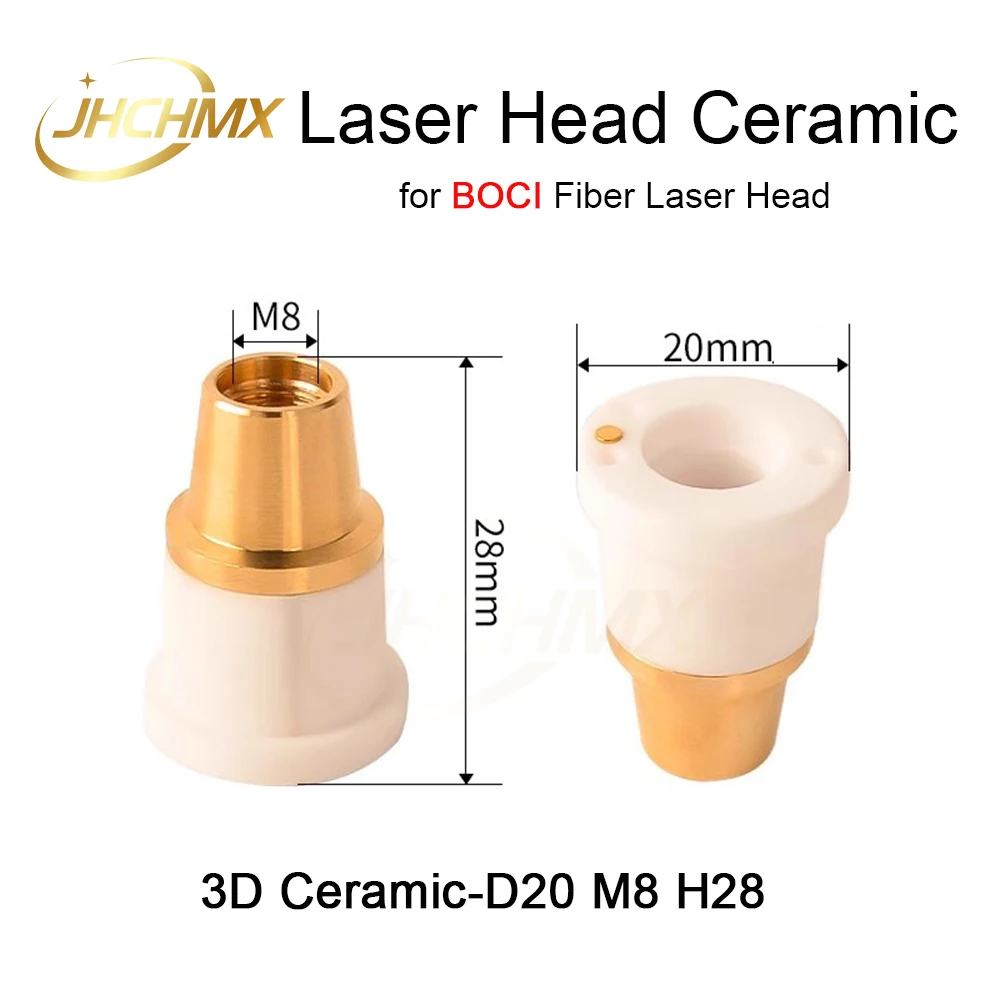JHCHMX 레이저 세라믹 링 BOCI D41 M11 3D Creamic D20 M8 BLT310 BLT421S BLT520H 용 보호 Windows 25.4x4/34x5mm