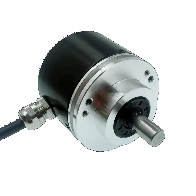 12 Bit Single Turn Absolute Rotary Encoder 8mm Solid Shaft Magnetic Absolute Encoder Parallel Port Output