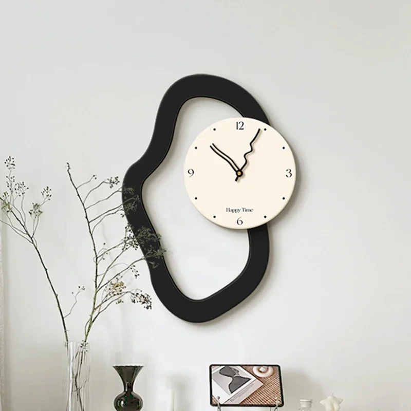 Large Digital Wall Clock Plastic Slient Decorative Wall Clock for Living Room Orologio Da Parete Home Decoration Ornaments