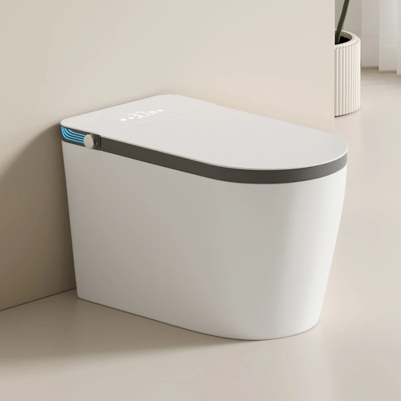 

Fully Automatic Japanese-Style Smart Siphon-Free Elongated Toilet with Remote Control Instant Heating for Use S-Trap