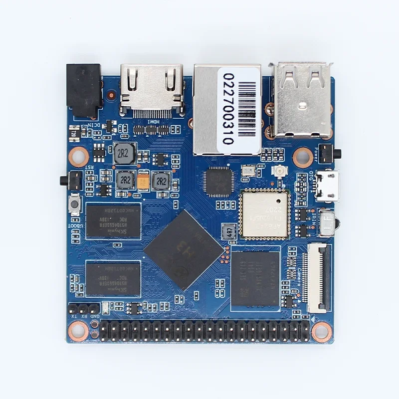 Einzelplatine Computer Mini-PC-Platine Raspberry Pi 4 4 GB 8 GB Allwinner H3 RK3318 Quad-Core 4 GB 8 GB eMMC Android-Entwicklungsboard