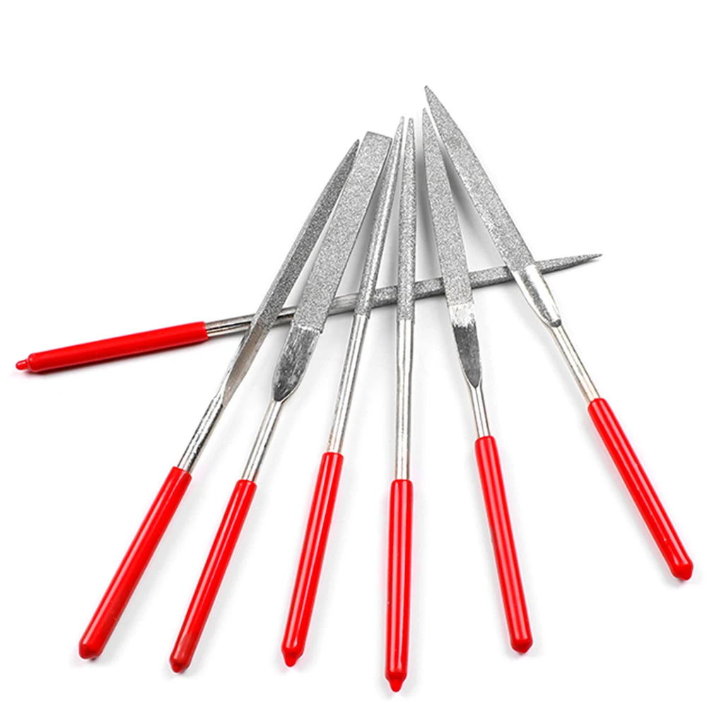 

3*140mm Diamond Mini Needle File Set Handy Tools Ceramic Crafts DIY Wood Rasp File Needle Jewelry Polishing Carving Diamond File