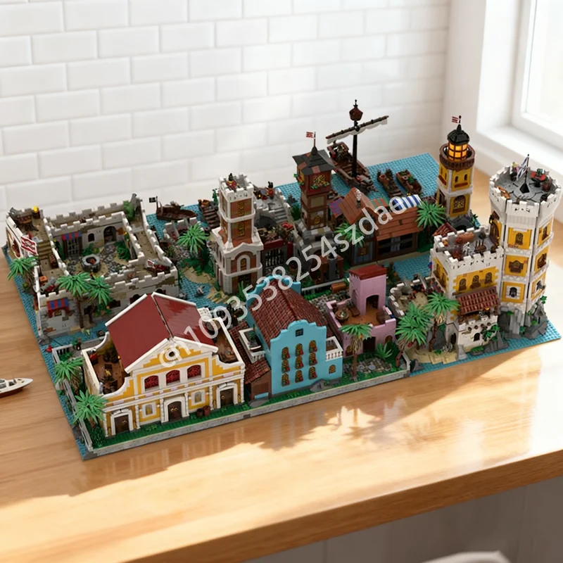 20747 قطعة MOC في نهاية المطاف القراصنة العالم القراصنة نموذج اللبنات البناء تجميع لعبة لتقوم بها بنفسك هدية الكريسماس فكرة الطوب الاطفال #1