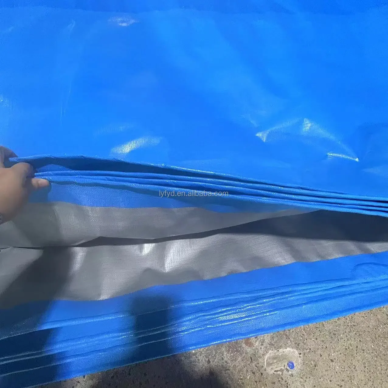120GSM Tarpaulin Widely Used PE Coated Waterproof Truck Car Cover Plastic Sheets