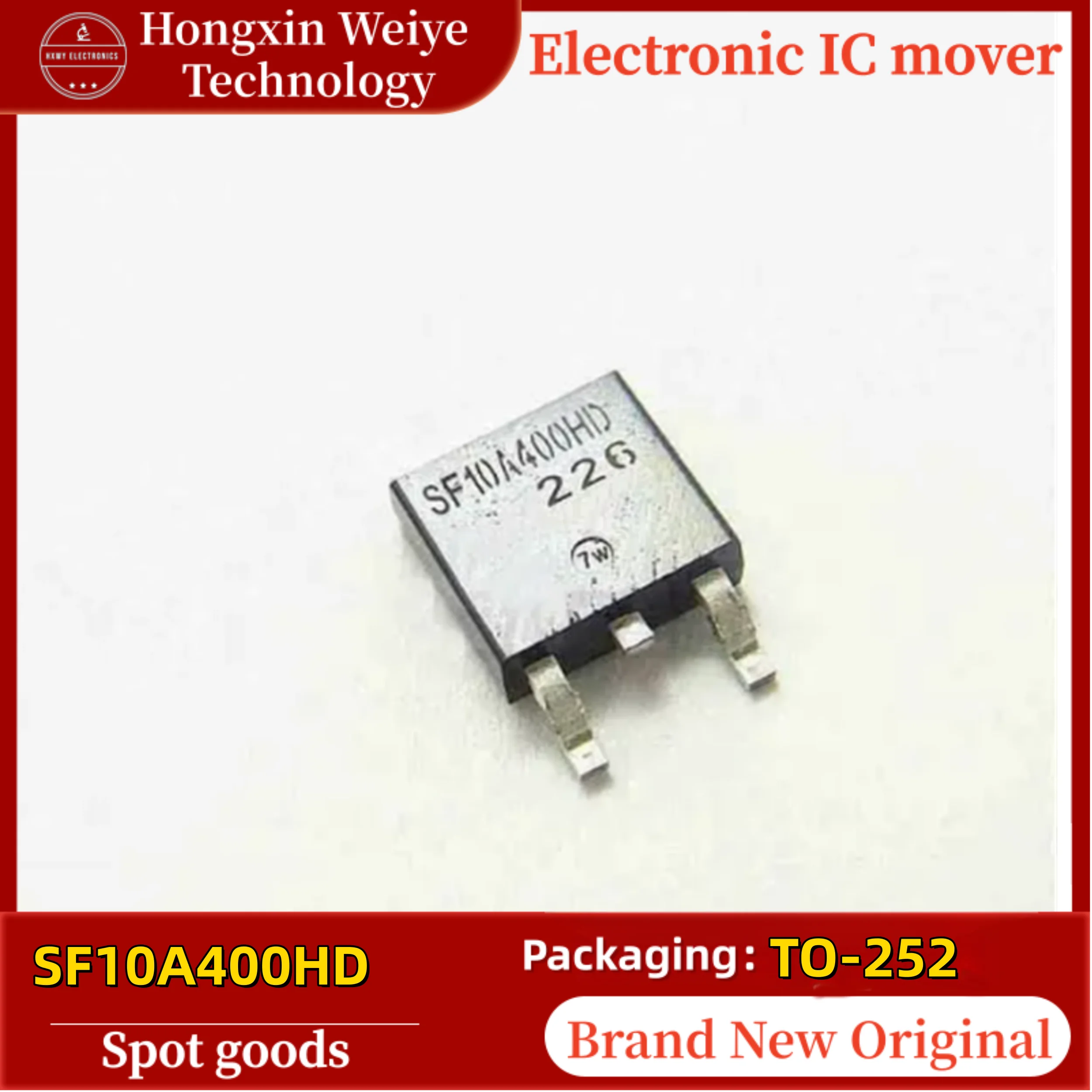 

10/50 PCS SF10A400HD SF10A400 TO-252 SMD MOSFET Power Transistor LCD/Plasma Applications Brand New In Stock