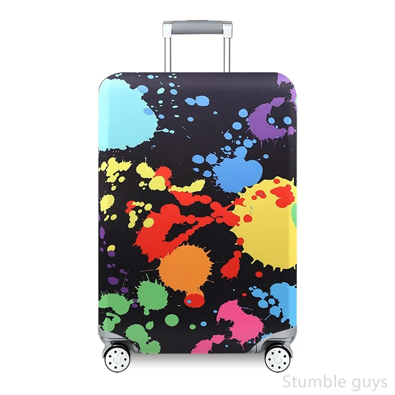 

Durable Washable Elastic Luggage Cover Protective Suitcase Sleeve Reliable Travel Accessory Airline Travel Fits Rolling Luggage