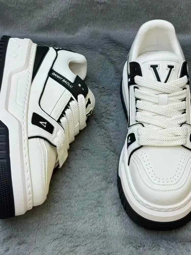 

New 51810 Men's Pure Leather Casual Comfortable Shoes High Quality Elegant Fashion Trend Cool Precision Leather Oxford Shoes