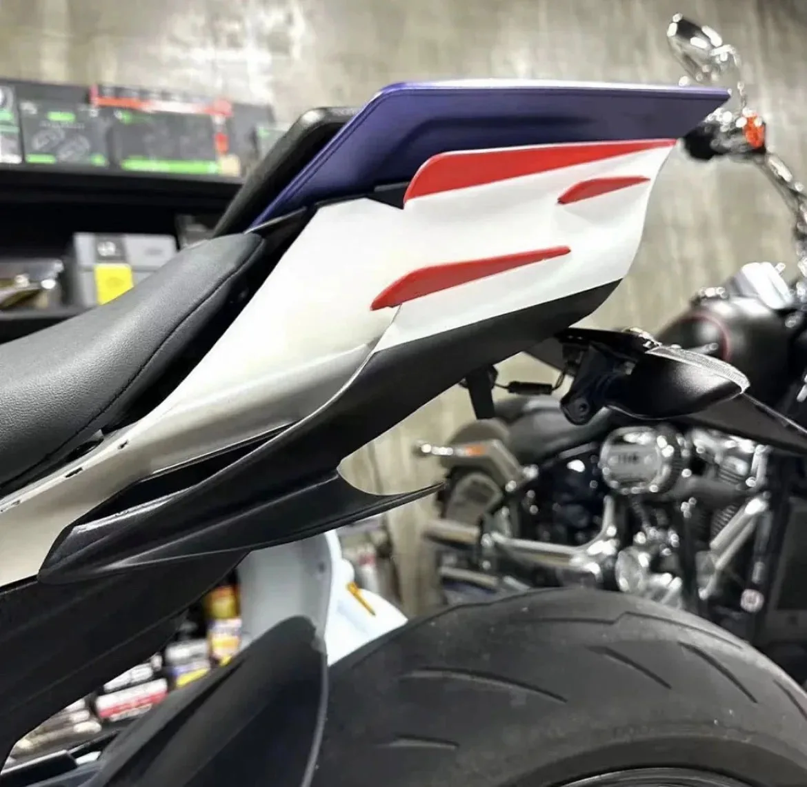 لأبريليا RS660 Windward الجسم الخلفي اللوح الخلفي Flanking Windward Wail Fin 2021 2022 2023 2024