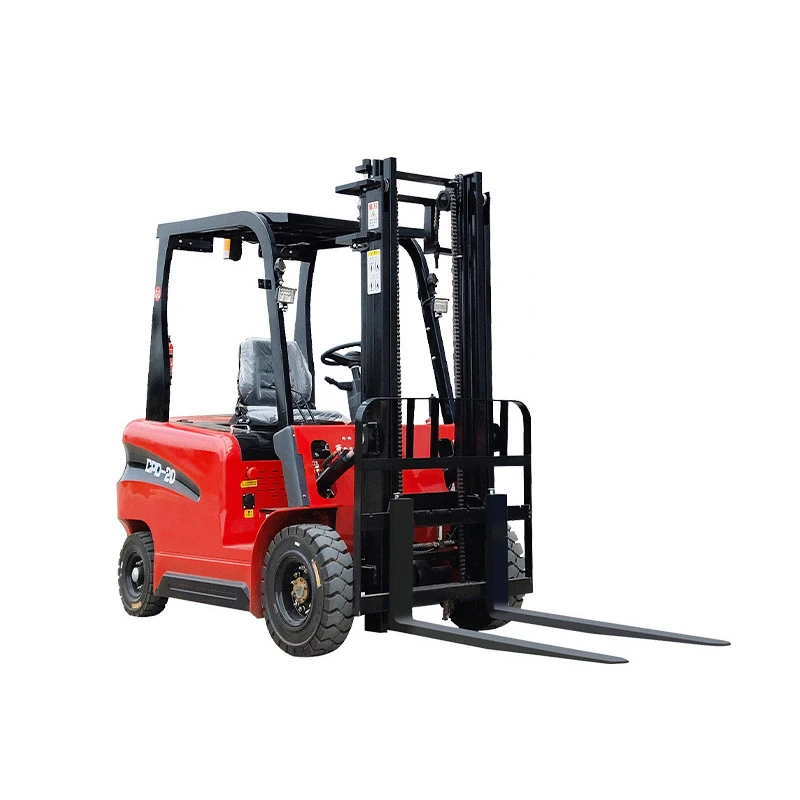 High Strength Thick Mast 1.5 Ton Reach Full Electric Forklift Warehouse Tall Sturdy Rack Cargo Stacking Vehicle