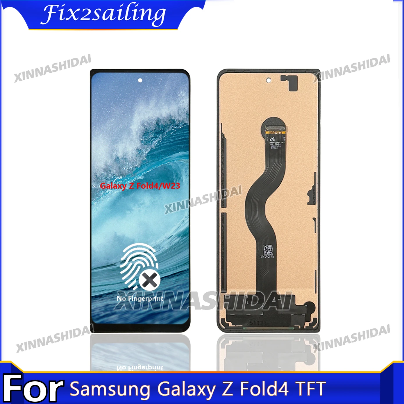 high-quality-aaaa-tft-for-samsung-galaxy-z-fold-4-lcd-display-touch-screen-digitizer-assembly-replacment-no-frame