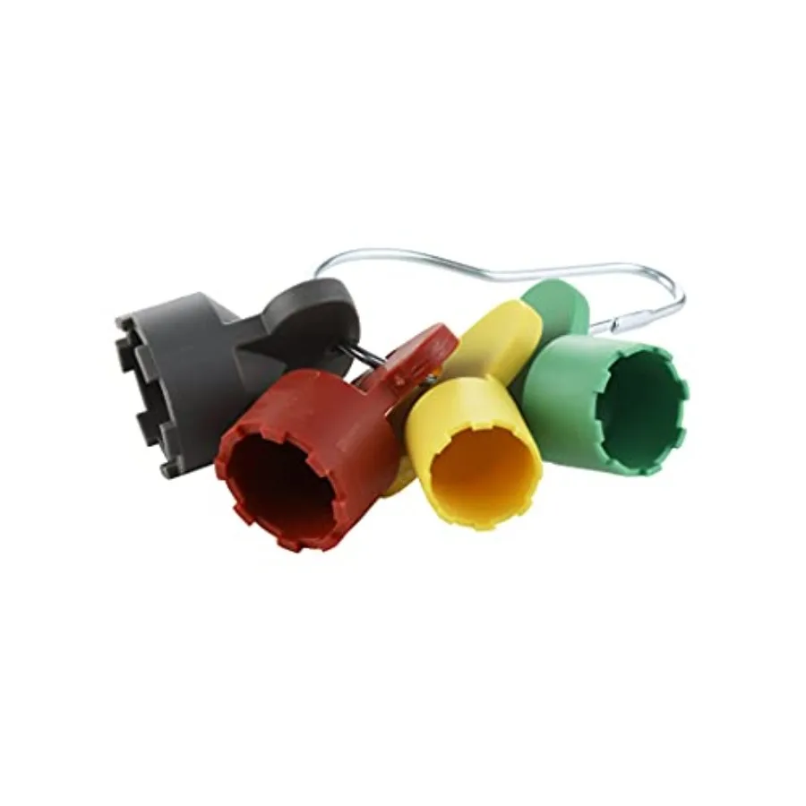 Cache Faucet Aerator Key Removal Wrench Tool, Multiple Colors, M24x1, M21.5×1, M18.5×1 and M16.5×1 11032