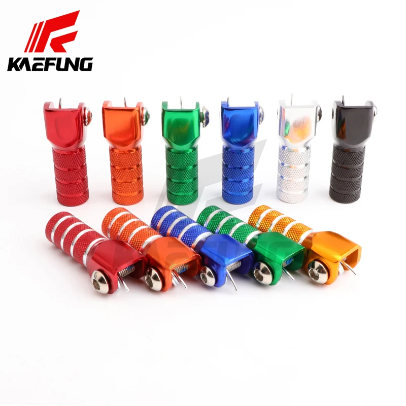 CNC Billet Gear Shift Lever Tips Brake Pedal Step Plate Set For SX SXF EXC EXCF XCW XCF SMR CRF YZF WRF KXF KLX RMZ MX Enduro