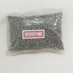 1 bag 10000PCS 1.0x3.6 1.2x3.6 Nose Pad Screws for eyeglasses and sunglasses